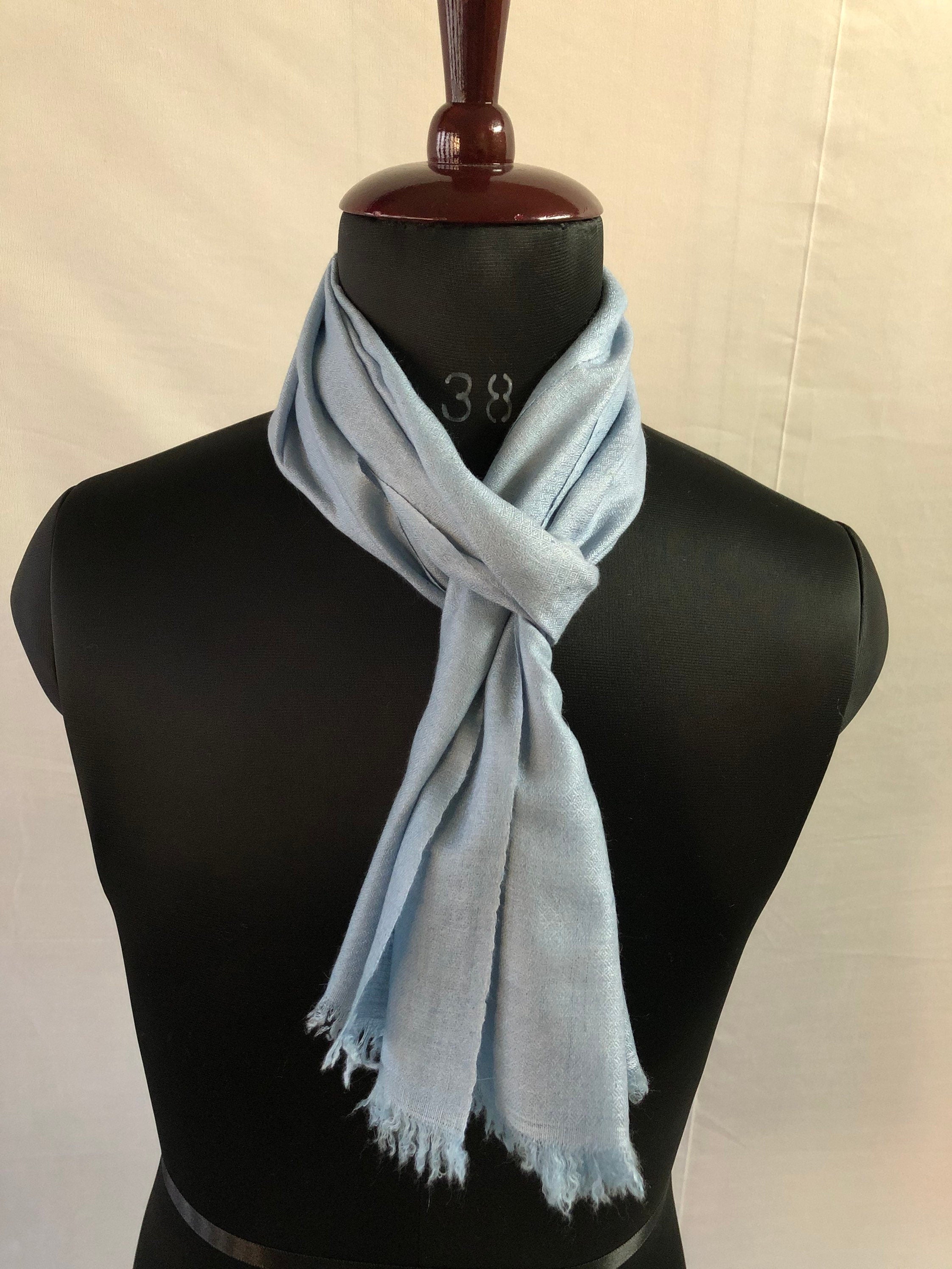 Handmade 100% Pure Ladakhi Hand Woven Cashmere Pashmina Stole Scarf Shawl Wrap - Mehraj Crafts 