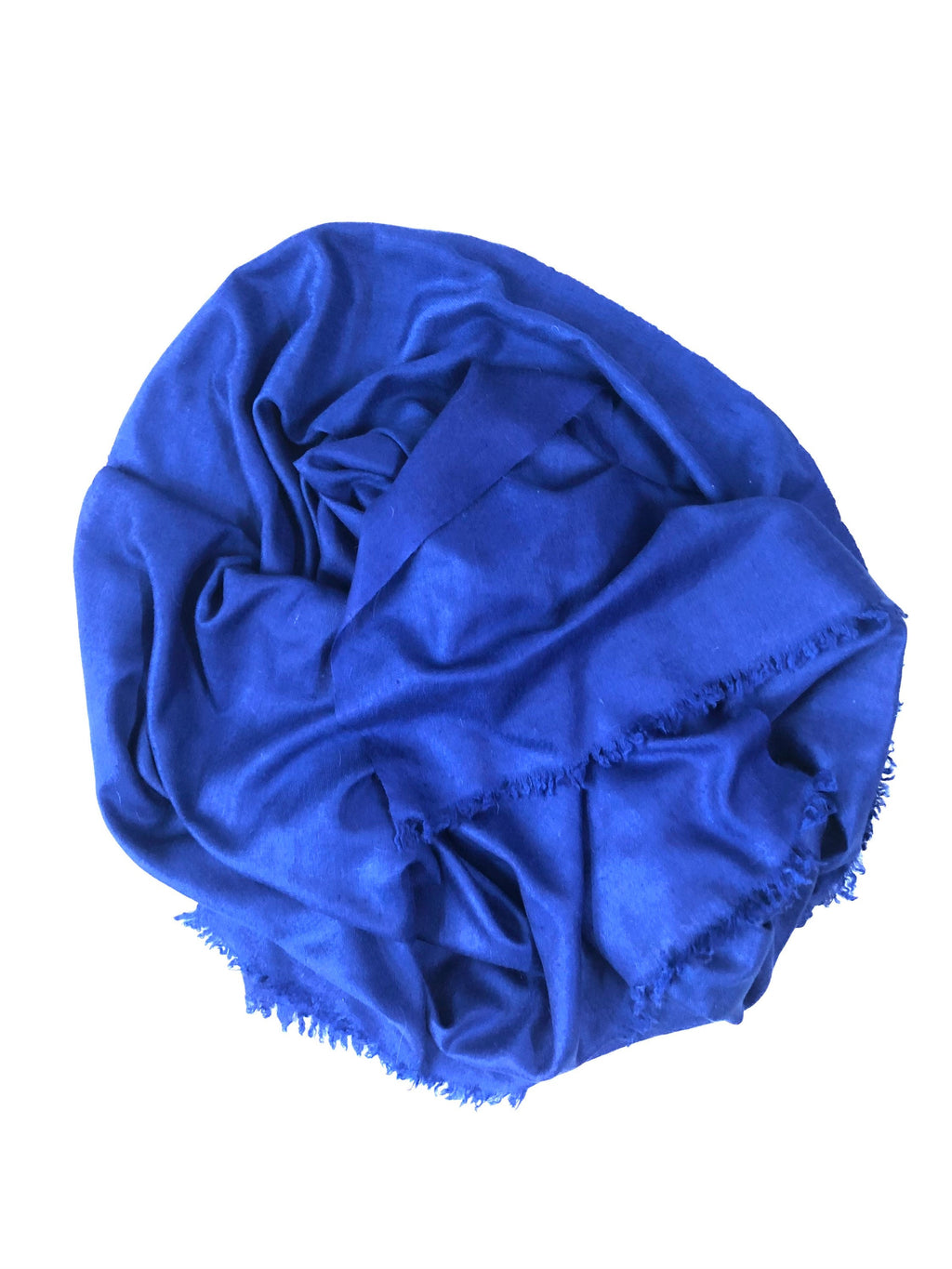father of bride gift from daughter Dazzling Blue Cashmere Pashmina Scarf Muffler - Mehraj Crafts 