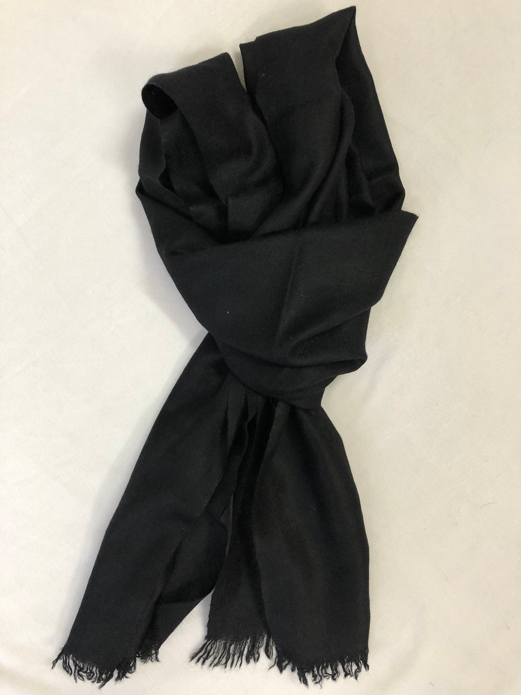Pashmina christmas dayPirate Black Handwoven Real Cashmere Pashmina Scarf/Muffler/14X60 Inches