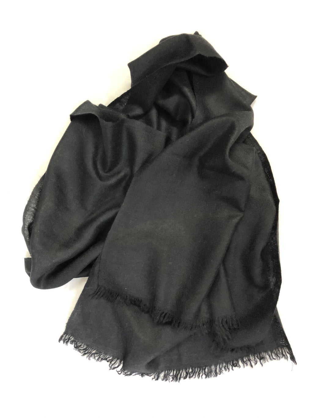 Pashmina christmas dayPirate Black Handwoven Real Cashmere Pashmina Scarf/Muffler/14X60 Inches