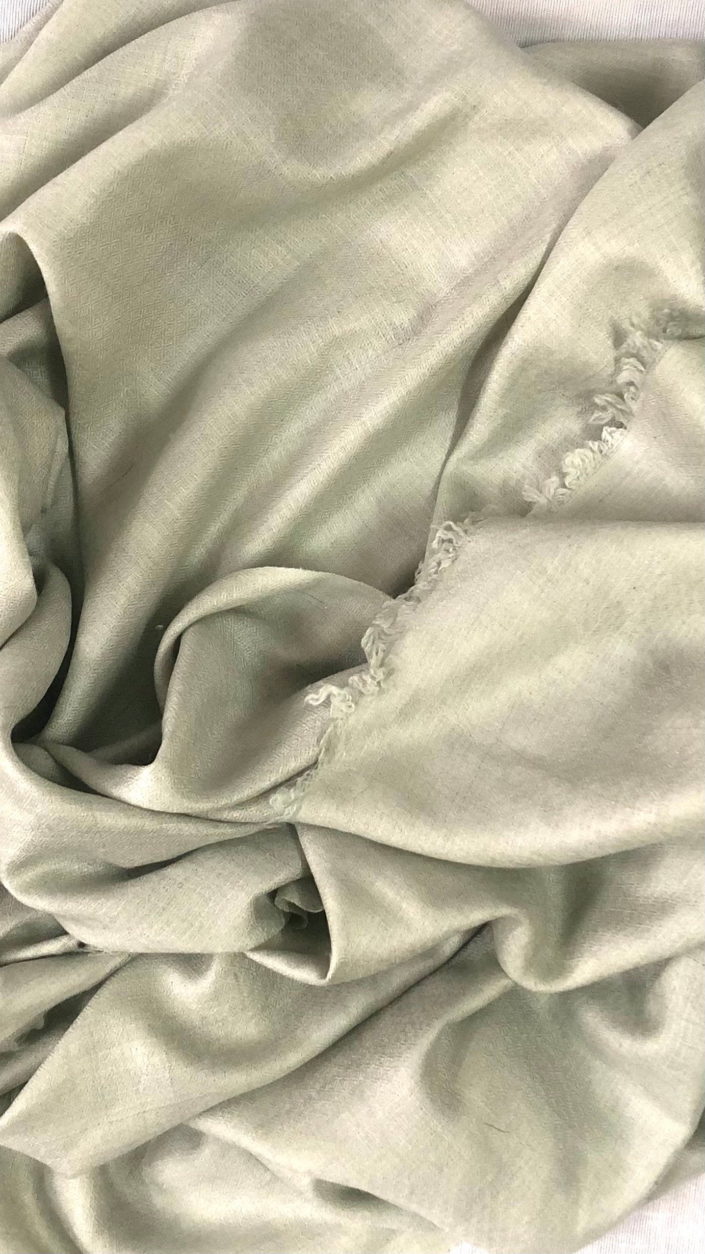 Pashmina cyber monday Asparagus Green Handmade Real Cashmere Pashmina Stole Scarf Shawl - Mehraj Crafts 