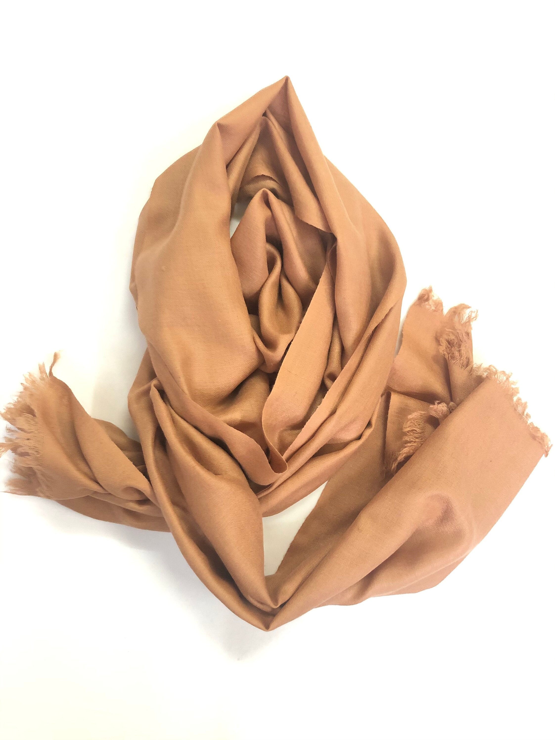 Pashmina christmas dayApricot Illusion Handmade Real Cashmere Pashmina Stole/Scarf/Shawl/70*200 cm
