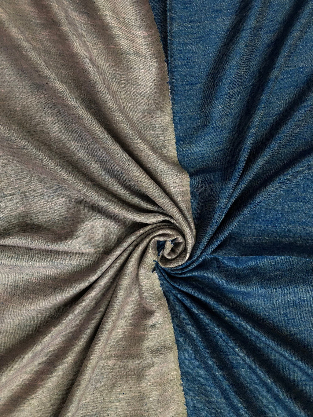 pashmina shawl for women Star sapphire and dawn pink reversible handwoven ladakhi real cashmere pashmina shawl wrap - Mehraj Crafts 