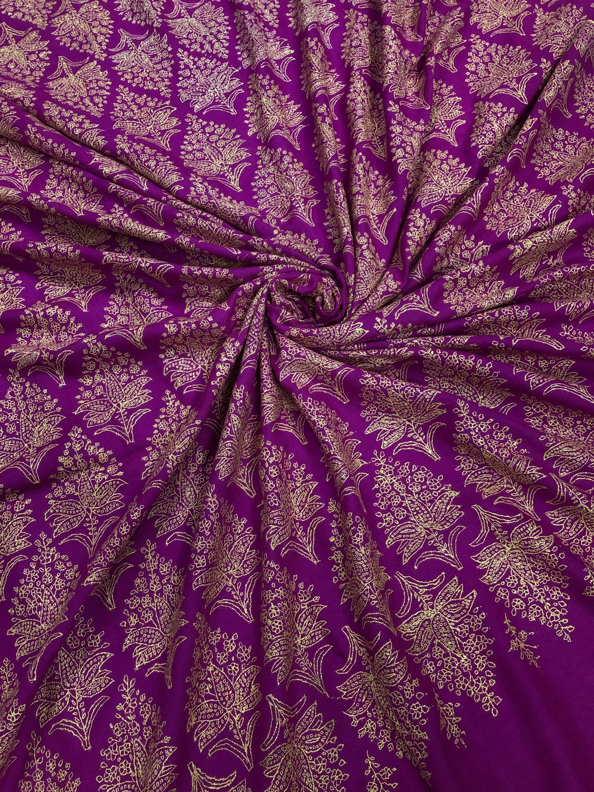 Hot Pink GI Sozani Large Bootidar Jamawar Embroidered Authentic Cashmere Pashmina Handmade Shawl, Wedding Wrap | 115 X 230 cms