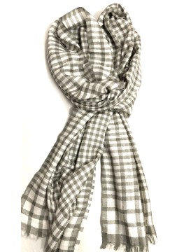 Pashmina Toosa Mini Check Stole