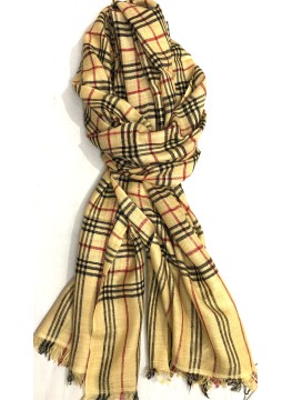 Sundress Plaid Cashmere Pashmina Stole